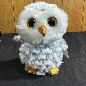 TY Beanie baby Owl Beanie Boo‎ plush toy